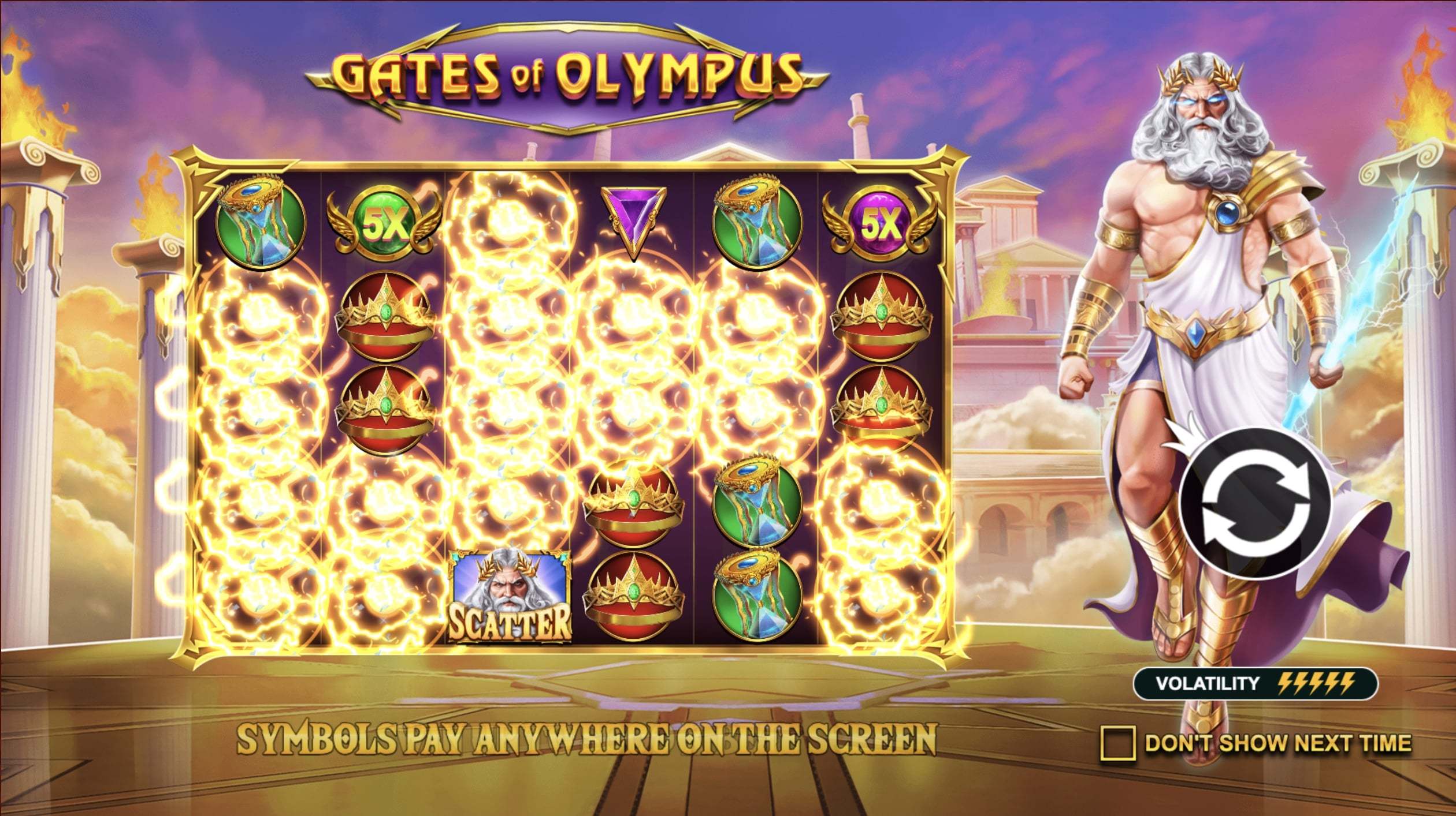 Gates Of Olympus Screenshot 5